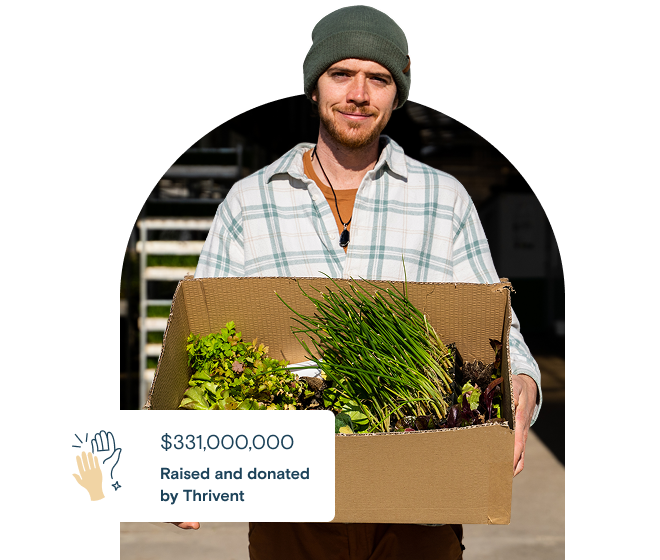 $331,000,000 raised and donated by Thrivent