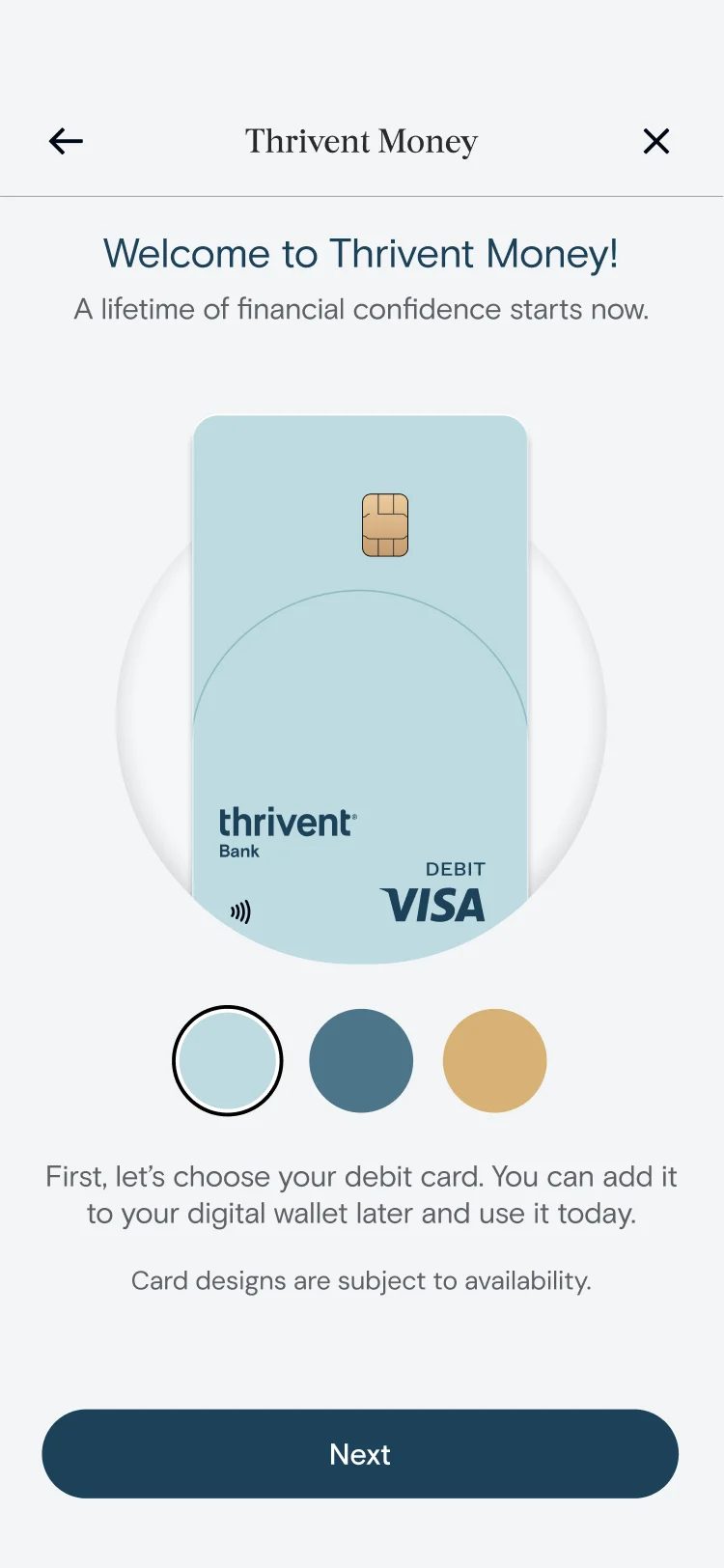 Customize Debit Card